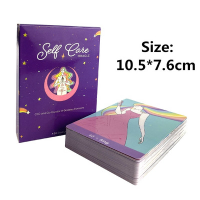 Self Care Oracle Cards Deck Edition Engleska Sudbina Proricanje Obiteljska zabava Tarot Društvena igra Proricanje sudbine