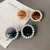 Okrugle biserne ženske sunčane naočale Vintage ženske sunčane naočale s metalnim okvirom UV400 Slatke naočale Modne ženske naočale 2022.