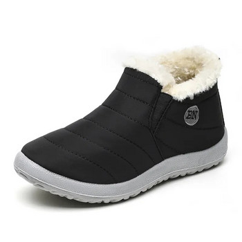 2023 Νέες ανδρικές μπότες Snow Warm Fur Ανδρικά χειμερινά παπούτσια πεζοπορίας ανδρικά παπούτσια για τον αστράγαλο αδιάβροχα ανδρικά παπούτσια εργασίας