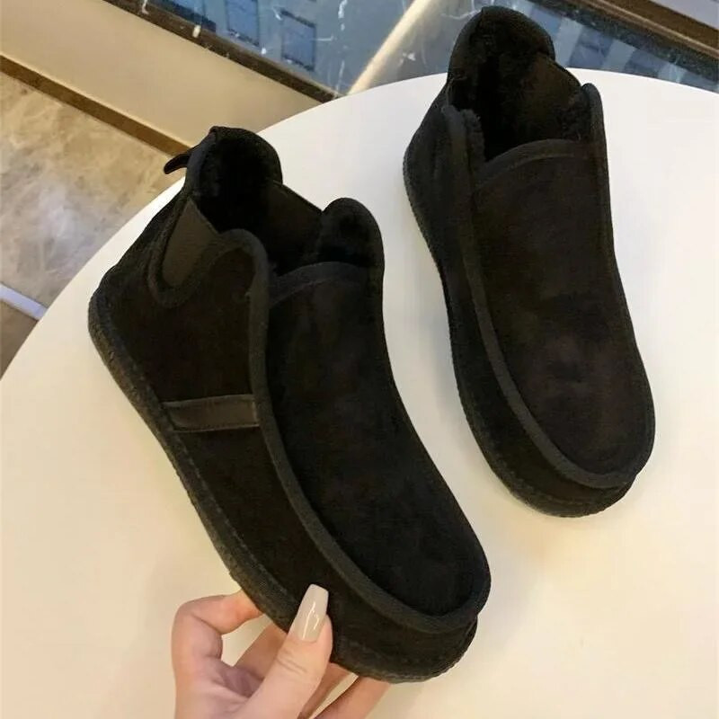 Ανδρικά φθινοπωρινά παπούτσια σε στυλ εργασίας Cow Suede Μπότες μοτοσικλέτας 2023 Άνετες ανδρικές μπότες από φυσικό δέρμα