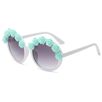 Uued Pearl Luxury päikeseprillid Naiste kaitseprillid Vintage Flower ümmargused päikeseprillid Naiste brändi disainer Punk prillid UV400 Shades Oculos