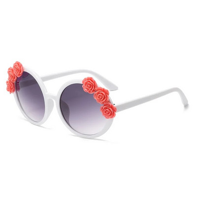 Uued Pearl Luxury päikeseprillid Naiste kaitseprillid Vintage Flower ümmargused päikeseprillid Naiste brändi disainer Punk prillid UV400 Shades Oculos
