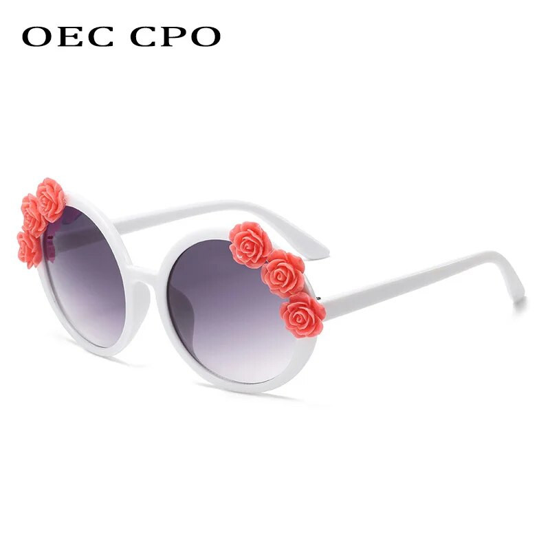 Uued Pearl Luxury päikeseprillid Naiste kaitseprillid Vintage Flower ümmargused päikeseprillid Naiste brändi disainer Punk prillid UV400 Shades Oculos