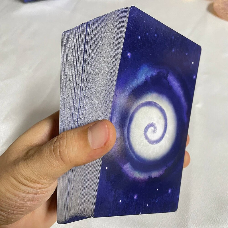 karbis 80 kvaliteetseid 12 x 7 cm kaarte Inglise tekk, tugev prohvet algajatele paberist juhendikaanega