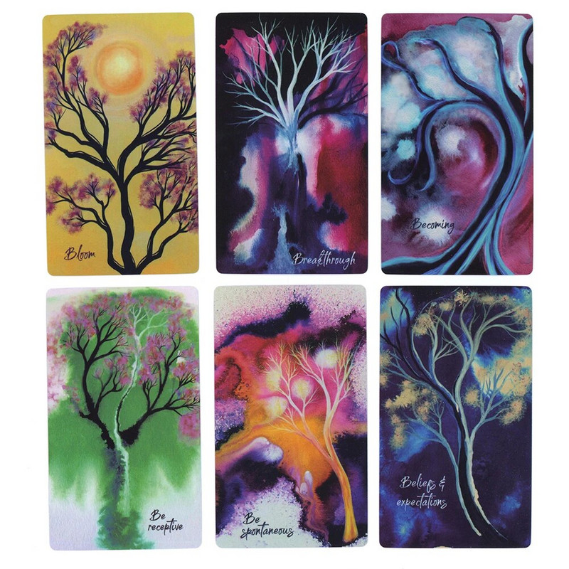 karbis 80 kvaliteetseid 12 x 7 cm kaarte Inglise tekk, tugev prohvet algajatele paberist juhendikaanega