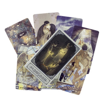 New Sketch Rider Tarot Cards Divination Deck English Versions Edition Oracle Board Playing Game For Party
