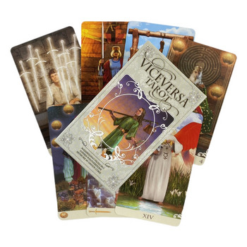New Sketch Rider Tarot Cards Divination Deck English Versions Edition Oracle Board Playing Game For Party