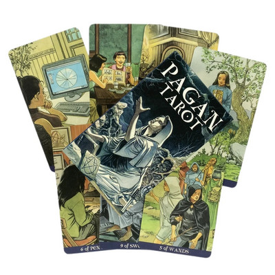 Noul Sketch Rider Cărți de tarot Divination Deck Versiuni în engleză Ediție Oracle Board Playing Game For Party