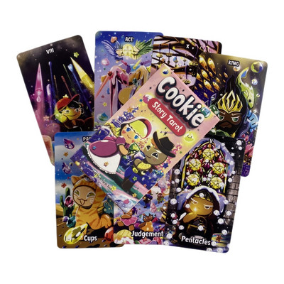 Noul Sketch Rider Cărți de tarot Divination Deck Versiuni în engleză Ediție Oracle Board Playing Game For Party