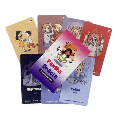 Noul Sketch Rider Cărți de tarot Divination Deck Versiuni în engleză Ediție Oracle Board Playing Game For Party