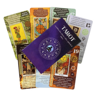 Noul Sketch Rider Cărți de tarot Divination Deck Versiuni în engleză Ediție Oracle Board Playing Game For Party