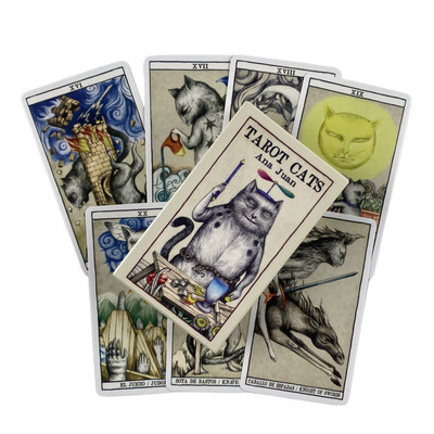 Noul Sketch Rider Cărți de tarot Divination Deck Versiuni în engleză Ediție Oracle Board Playing Game For Party