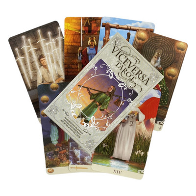 Noul Sketch Rider Cărți de tarot Divination Deck Versiuni în engleză Ediție Oracle Board Playing Game For Party