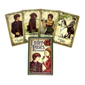 New Under the Roses Lenormand 39 Card Oracle Deck Family Party Fun Tarots επιτραπέζιο παιχνίδι