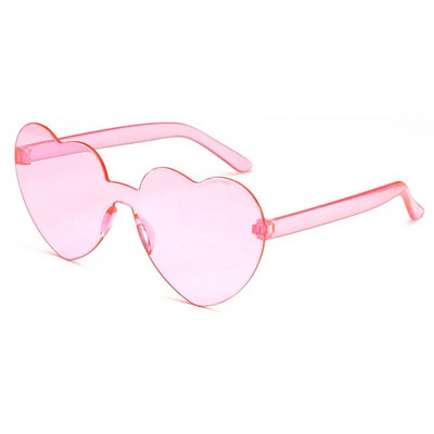 14 Χρώματα Μόδα Vintage Καραμέλα Χρώμα Αγάπη σε σχήμα καρδιάς γυαλιά ηλίου UV400 Προσωπικότητα Καλοκαιρινό Μοντέρνα Απλά Γυαλιά ηλίου εξωτερικού χώρου