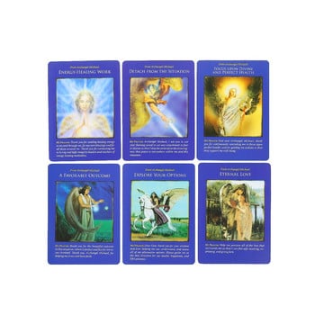 Архангел Михаил Oracle Card Board Deck Games Palying Cards For Party Game Witchy Beginner WheelOf The Year Tarot Cards