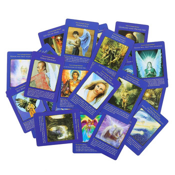 Архангел Михаил Oracle Card Board Deck Games Palying Cards For Party Game Witchy Beginner WheelOf The Year Tarot Cards