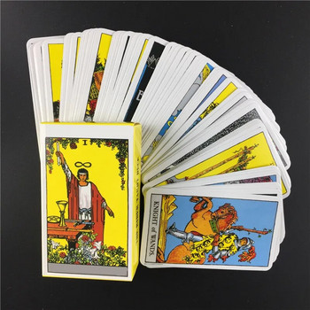 Hot Sell Rider Cards Tarot Παίζοντας επιτραπέζια παιχνίδια Μέγεθος πόκερ Adventure Time Υψηλή ποιότητα με χάρτινο οδηγό Σημασία σχετικά με τη μελέτη του