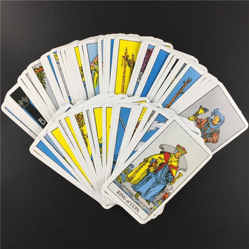 Hot Sell Rider Cards Tarot Παίζοντας επιτραπέζια παιχνίδια Μέγεθος πόκερ Adventure Time Υψηλή ποιότητα με χάρτινο οδηγό Σημασία σχετικά με τη μελέτη του