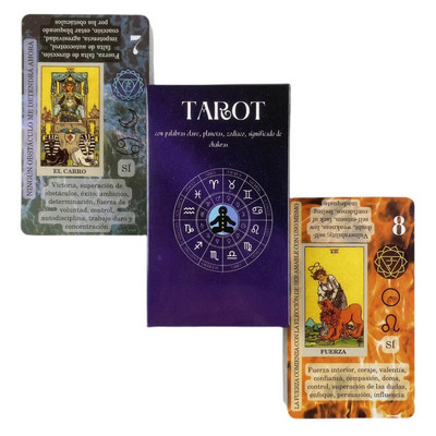 Hot Sell Rider Cards Tarot Παίζοντας επιτραπέζια παιχνίδια Μέγεθος πόκερ Adventure Time Υψηλή ποιότητα με χάρτινο οδηγό Σημασία σχετικά με τη μελέτη του