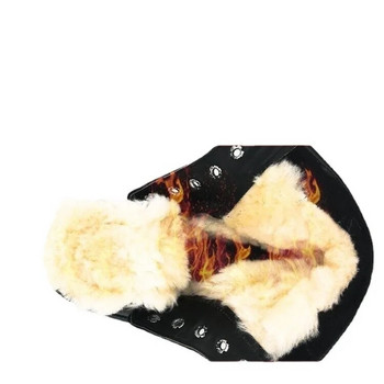 Ανδρικές χειμερινές δερμάτινες μπότες από δέρμα αγελάδας Thickened Snow Boots Ανδρικές βελούδινες ζεστές μπότες αστραγάλου Ανδρικές αδιάβροχες αντιολισθητικές βαμβακερές μπότες