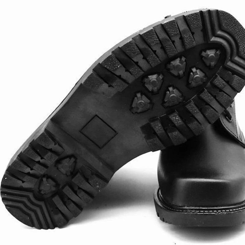 Ανδρικές χειμερινές δερμάτινες μπότες από δέρμα αγελάδας Thickened Snow Boots Ανδρικές βελούδινες ζεστές μπότες αστραγάλου Ανδρικές αδιάβροχες αντιολισθητικές βαμβακερές μπότες