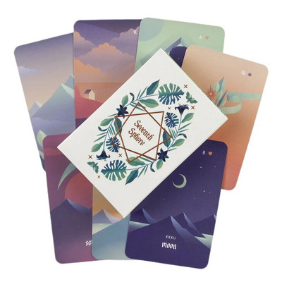 The Witch Hour Oracle Cards Fun to Use Astrology Tarot Divination Deck English Vision Edition Επιτραπέζιο παιχνίδι για πάρτι