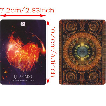 Ισπανική Oracle Tips Board Deck Divination Prophet Sturdy Prophecy Κάρτες Ταρώ