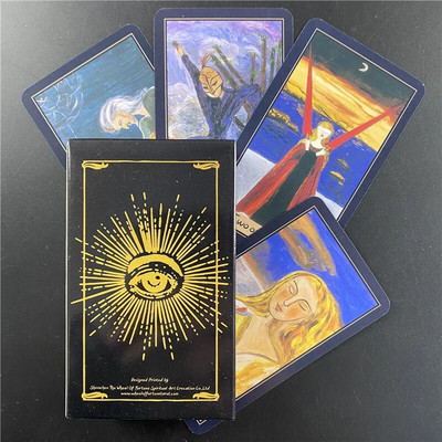 Vanad Araabia Lenormand Oracle kaardid Tarot saatuse ennustamiseks lauamängupakk koos PDF-juhendiga