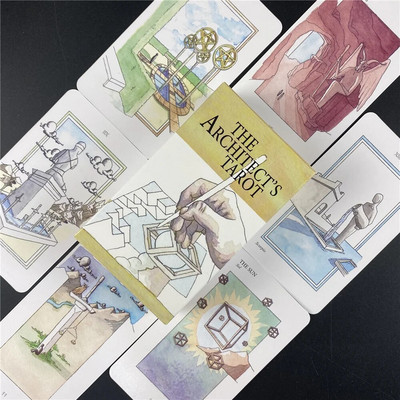 Vanad Araabia Lenormand Oracle kaardid Tarot saatuse ennustamiseks lauamängupakk koos PDF-juhendiga