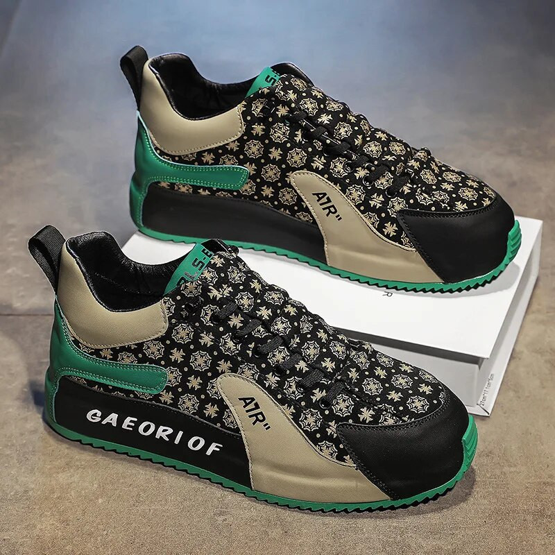 Férfi Retro Forrest Gump Board Cipők Tavasz Nyár Új divat Sokoldalú, lapos csúszásgátló sportcipők bankett utazási alkalmi cipők