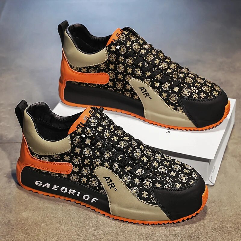 Férfi Retro Forrest Gump Board Cipők Tavasz Nyár Új divat Sokoldalú, lapos csúszásgátló sportcipők bankett utazási alkalmi cipők