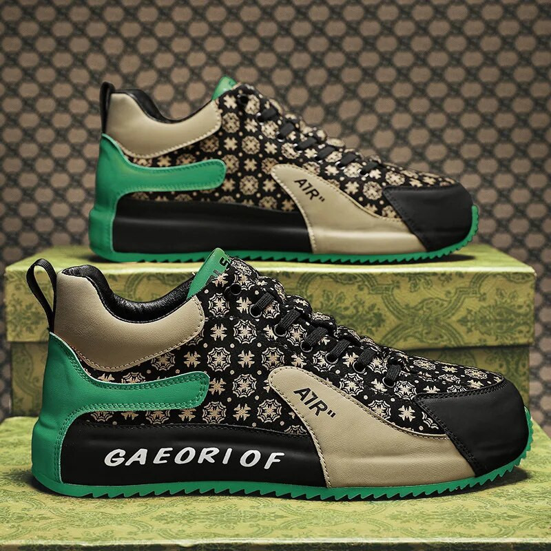 Férfi Retro Forrest Gump Board Cipők Tavasz Nyár Új divat Sokoldalú, lapos csúszásgátló sportcipők bankett utazási alkalmi cipők