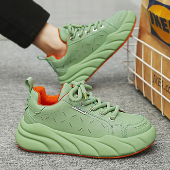 2024 Есен Зимни мъжки обувки Нови обувки с платформа с дебела подметка Обувки Matsuke Модни на открито Баскетболни ежедневни обувки Тенденция