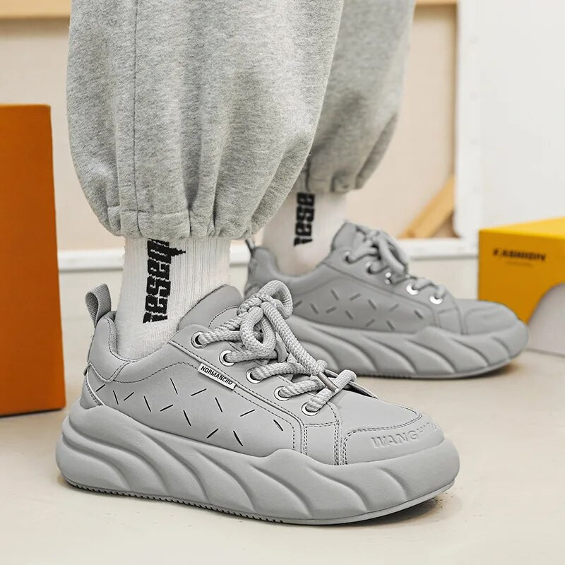 Muške cipele jesen zima 2024. Nove cipele s platformom s debelim potplatom Matsuke cipele Moda za vanjsku upotrebu Košarkaška obuća za trčanje Trend