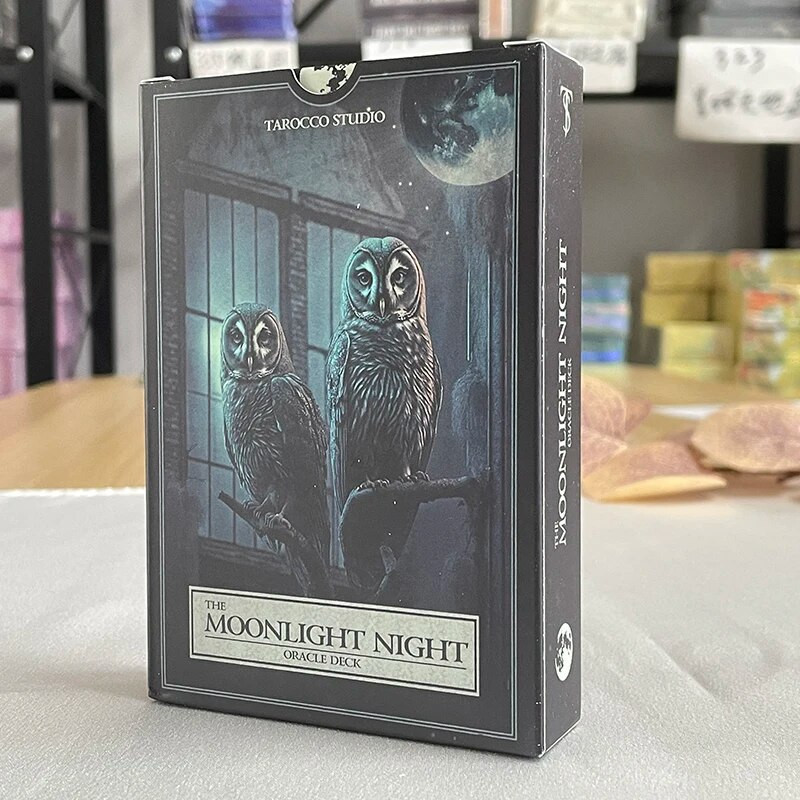 Liela izmēra pravietojums Orākuls 44 klāji Tarot augstas kvalitātes angļu izturīgas kārtis rūnas zīlēšana ar ceļvedi