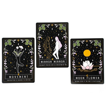 Moon Witch Oracle Cards Αγγλική έκδοση Κάρτες Ταρώ Επιτραπέζια Παιχνίδια Οικογενειακό πάρτι Μαντεία Μοίρα Διασκέδαση Παιχνίδια Τα καλύτερα δώρα