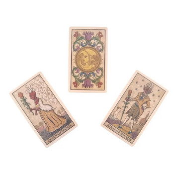 Tarot Oracles Trionfi della Luna Κάρτες Ταρώ Oracles Deck Επιτραπέζιο παιχνίδι Fate Card Fortune Game Παιδικό παιχνίδι για γυναίκες για κορίτσια