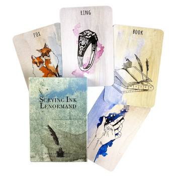 Reflet De Lune Lenormand Mirror Truth Lenormand Cards By Silvia Neitzner The lnk Witch Tarot Goddess Guidance Oracle