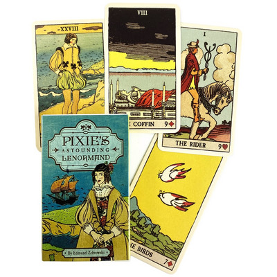 Reflet De Lune Lenormand Mirror Truth Lenormand Cards By Silvia Neitzner The lnk Witch Tarot Goddess Guidance Oracle