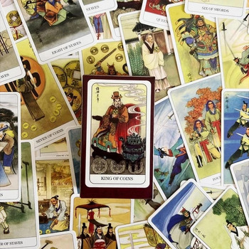 The Chinese Tarot Deck Card Prophecy Divination Deck Family Party Επιτραπέζιο παιχνίδι Fate Card Fortune Telling Game