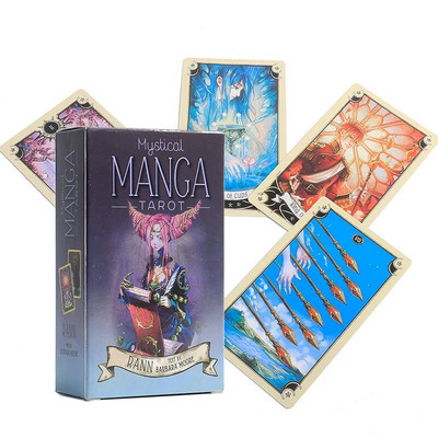 Tarot Oracle Cards Angol verzió Társasjátékok Pakli Boszorkánytündér E-útmutató Titokzatos Jóslás Játékkártyák