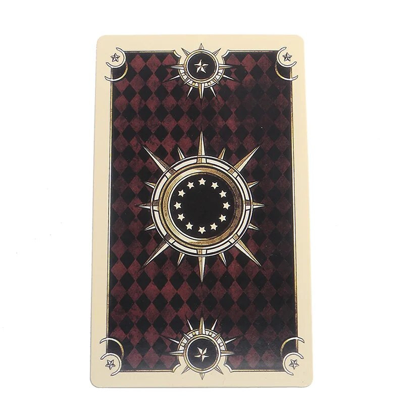 Tarot Oracle Cards Ingliskeelne versioon Lauamängud Tekk Nõiahaldjas E-juhend Saladuslik ennustamine Mängukaardid