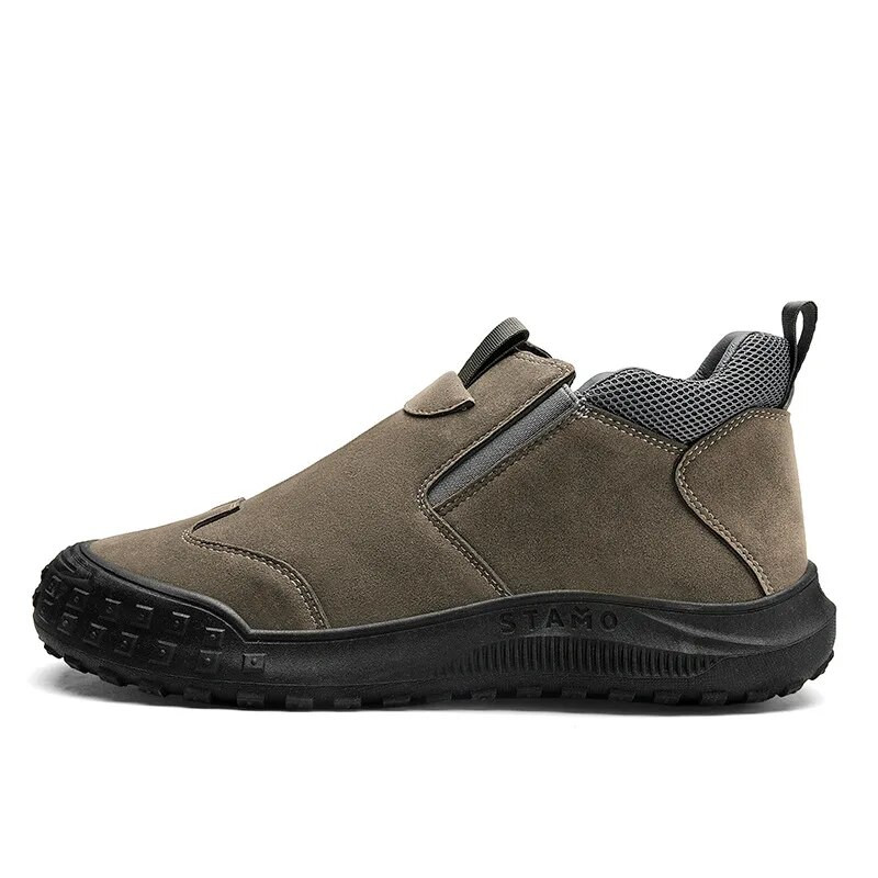 Jesenske zimske čizme, muške, nove protuklizne ležerne radne čizme, niske vanjske, izdržljive planinarske cipele, modne, udobne za putovanja