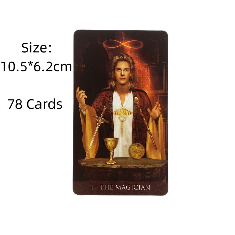 Arcanum Tarot Cards A 78 Deck Oracle English Visions Divination Edition Borad Παίζοντας Παιχνίδια