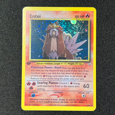 Pokemon Foil Cards Lugia Espeon Ho-oh Mewtwo Shining Gyarados Celebi Raichu 1996 1st Edition Συλλογή παιχνιδιών Κάρτες μεσολάβησης PTCG