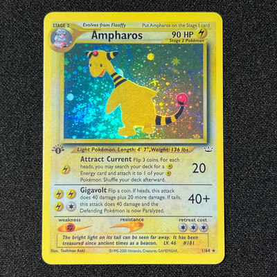 Pokemon Foil Cards Lugia Espeon Ho-oh Mewtwo Shining Gyarados Celebi Raichu 1996 1st Edition Συλλογή παιχνιδιών Κάρτες μεσολάβησης PTCG