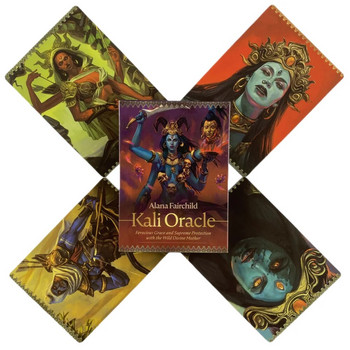Kali Oracle Cards Забавно семейно празнично парти Oracle Deck Карти за игра Английски настолни игри Карти Таро