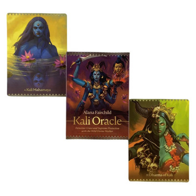 Kali Oracle kártyák Vicces családi ünnepi parti Oracle Deck Játékkártyák Angol Társasjátékok Tarot Kártyák