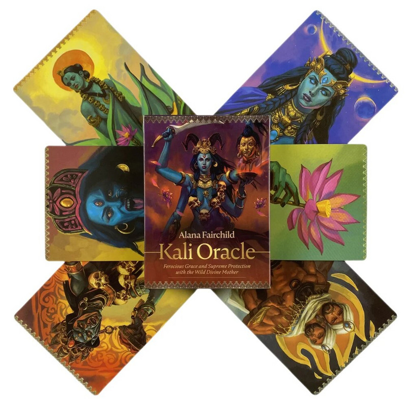 Kali Oracle kaardid Naljakas perekondlik pühadepidu Oracle Deck Mängukaardid Inglise lauamängud Taro kaardid